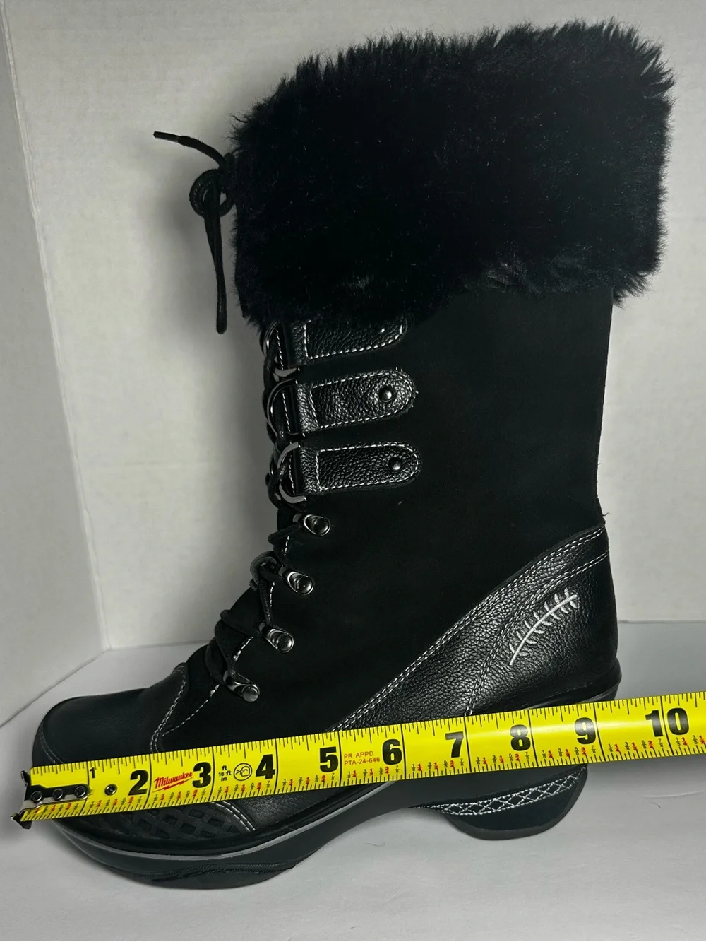 Jambu Cruise Encore Black Winter Leather Boots